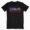 Patriotic USA God Bless America T-Shirt PU27