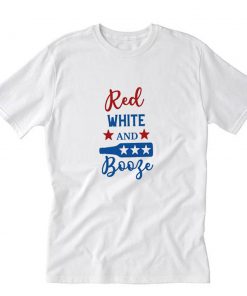 Red White and Booze T-Shirt PU27