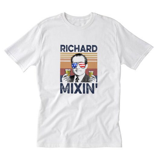 Richard Mixin' 4th of July T-Shirt PU27