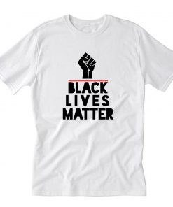 Rise Hand Black Lives Matter T-Shirt PU27