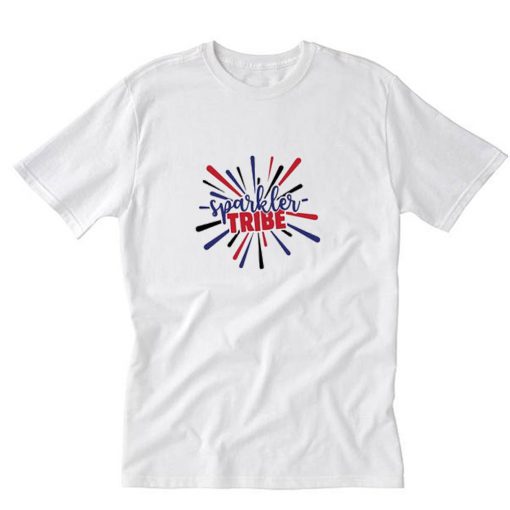 Sparkler Tribe 4th of July T-Shirt PU27