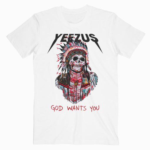 Yeezus Kanye West God Wants You Band T-Shirt PU27