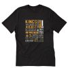 Birthday Gifts - Kings are Born In August T-Shirt PU27