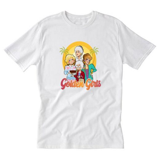 Golden Girls Cartoon T-Shirt PU27
