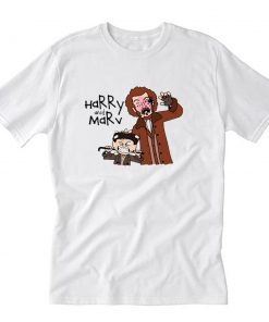 Harry and Marv Home alone Calvin and Hobbes T-Shirt PU27