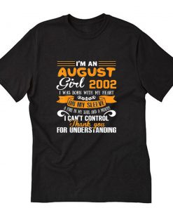 I'm an august girl 2020 T-Shirt PU27