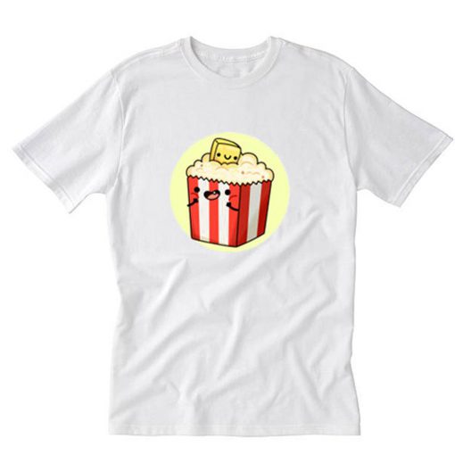 Kawaii Butter Popcorn T-Shirt PU27