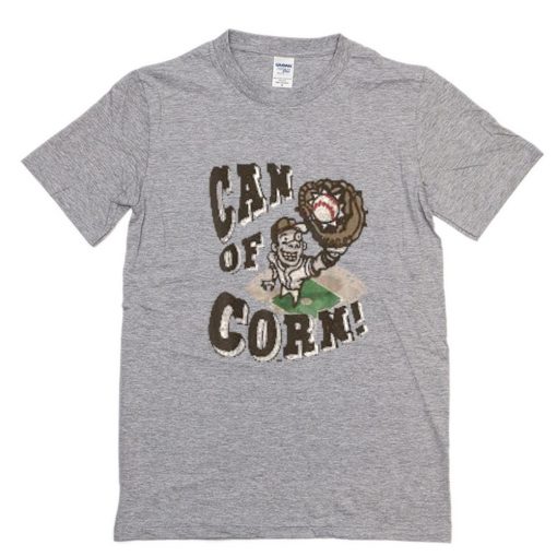 MudgeWare Can of Corn Baseball T-Shirt PU27