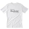 My Cat Is Rockstar And I’m A Manager T-Shirt PU27