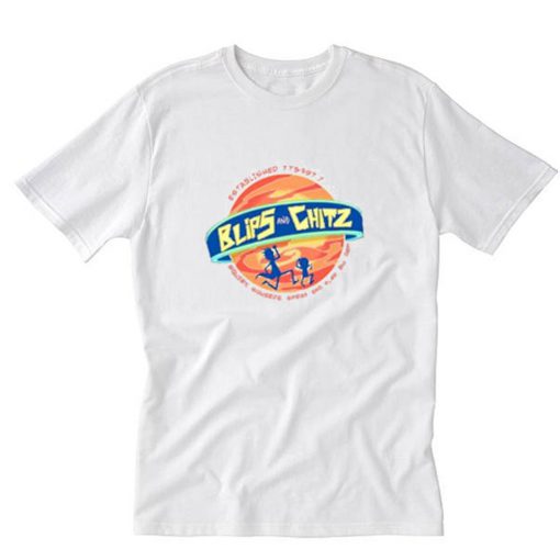 Rick And Morty Blips Chitz T-Shirt PU27