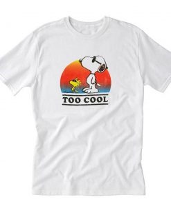 Snoopy and Woodstock Too Cool T-Shirt PU27