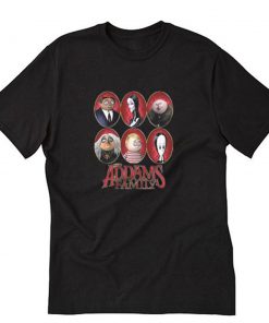 The Addams Family Portrait T-Shirt PU27