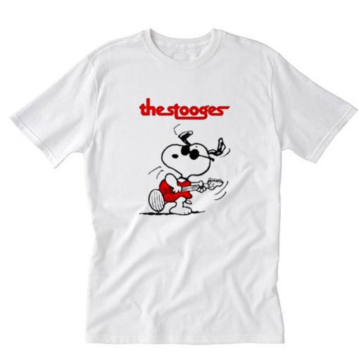 The Stooges Snoopy Guitar T-Shirt PU27