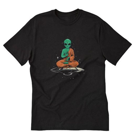 Ugly Alien Buddha Space T-Shirt PU27