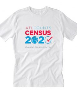 ATLcounts Census 2020 T-Shirt PU27