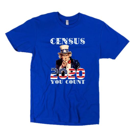 Census 2020 You Count T-Shirt PU27