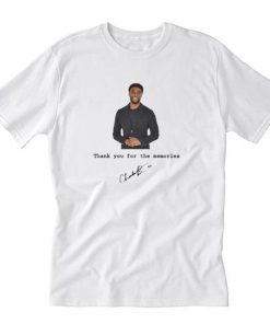 Chadwick Boseman Memories T-Shirt PU27