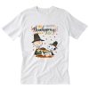 Charlie Brown and Snoopy Happy Thanksgiving T-Shirt PU27