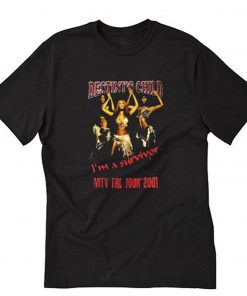 Destinys Child I’m a Survivor MTV TRL Tour T-Shirt PU27