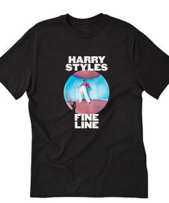 Harry Styles Fine Line Black T-Shirt PU27