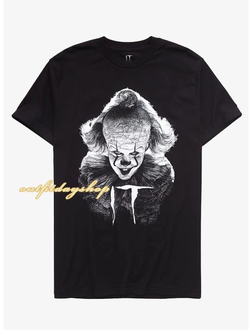 IT Pennywise Losers Club Two-Sided T-Shirt ZA