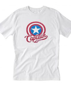 Logo Captain America T-Shirt PU27