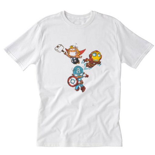 Marvel Characters Chibi T-Shirt PU27