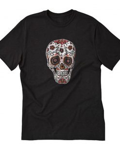 Ornamental sugar skull T-Shirt PU27