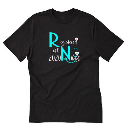 Registered Est Nurse 2020 T-Shirt PU27