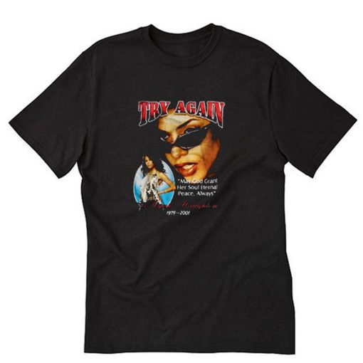 Vintage Style Aaliyah T-Shirt PU27
