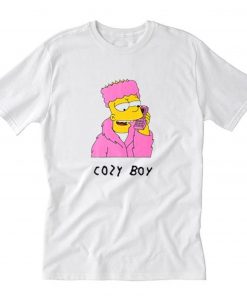 Bart Simpson Cozy Boy T-Shirt PU27