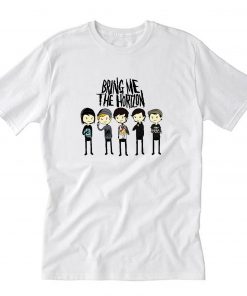 Bring Me The Horizon Cartoon Band Metal Rock T-Shirt PU27