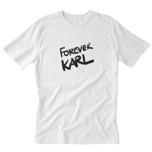Forever Karl Letter T-Shirt PU27