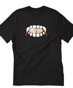 Gabby Show vampire teeth cut out T-Shirt PU27