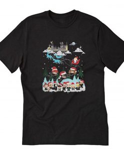 Harry Potter and Santa Claus Christmas T-Shirt PU27