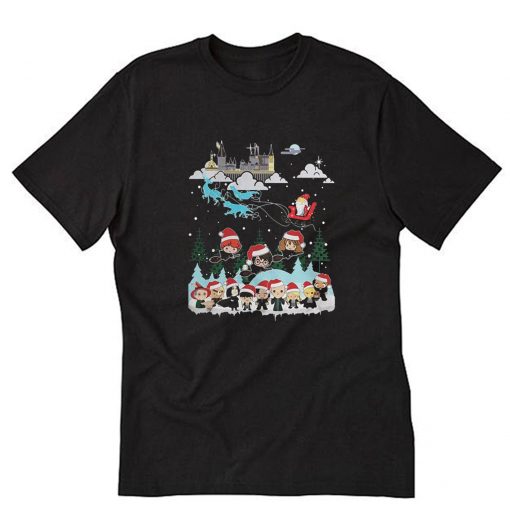 Harry Potter and Santa Claus Christmas T-Shirt PU27