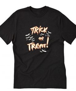 Letter Halloween Trick or Treat T-Shirt PU27
