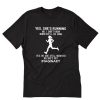 Oh You play Football that's cute I'm not into Cute Cowboy T-Shirt PU27