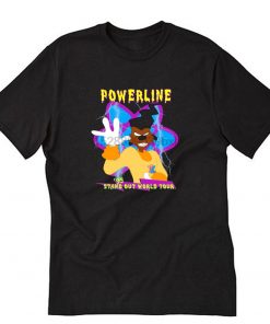 Powerline Stand Out World Tour Goofy Movie T-Shirt PU27