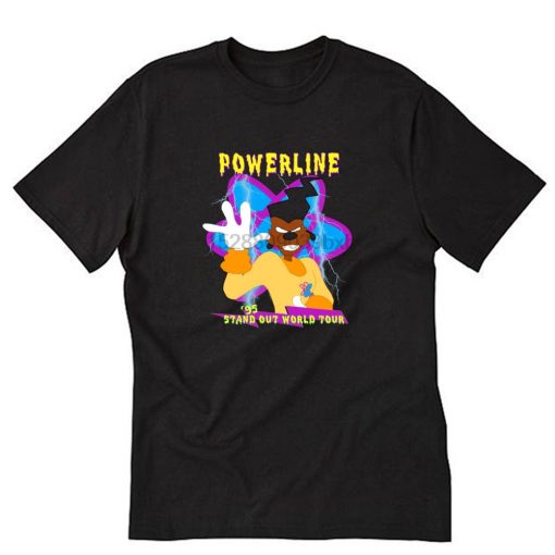 Powerline Stand Out World Tour Goofy Movie T-Shirt PU27