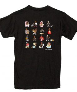 Rappers With Puppies T-Shirt PU27 back