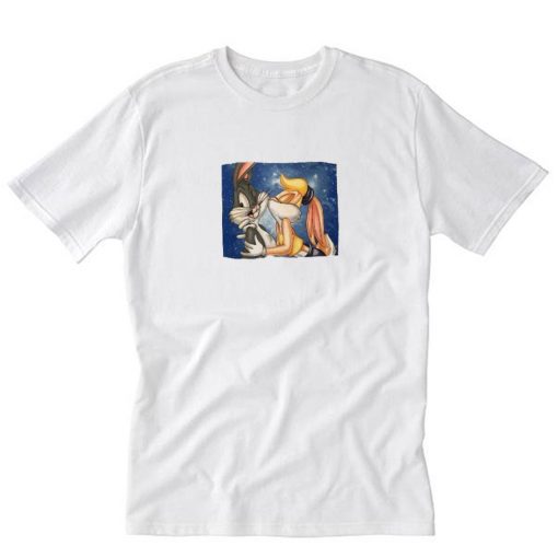 Space Jam Lola Kiss Bugs T-Shirt PU27