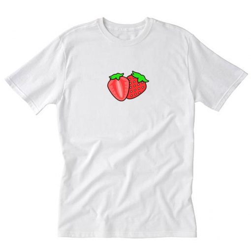 Strawberry Fruit Cartoon T-Shirt PU27