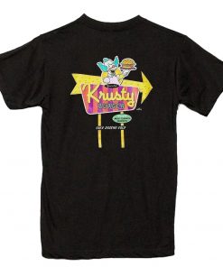 The Simpsons Krusty Burger T-Shirt PU27 back