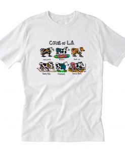 Vintage 90s Cows of LA T-Shirt PU27