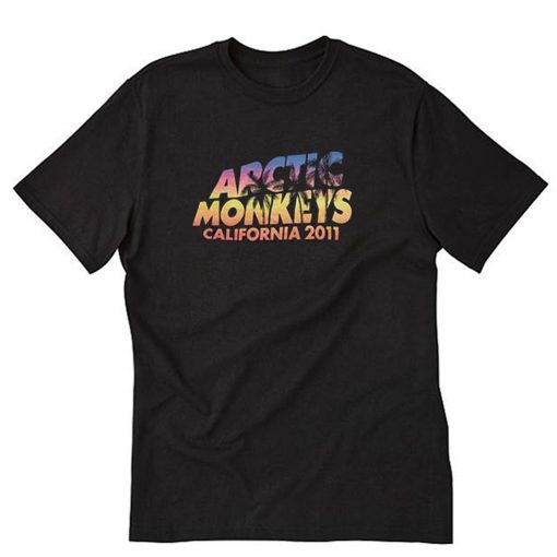 Arctic Monkeys California 2011 T-Shirt PU27