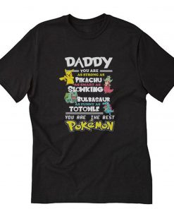 Daddy Favourite POKEMON Men’s Comedy T-Shirt PU27