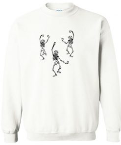Dancing Skeleton Sweatshirt PU27