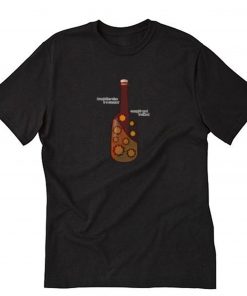 Dandelion wine is a summer cought and botteled T-Shirt PU27