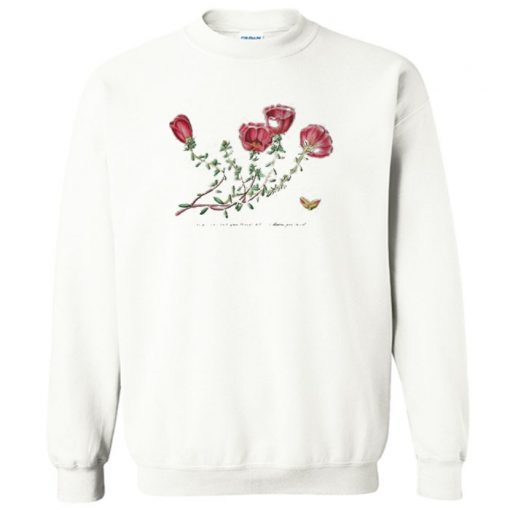 Floral Sweatshirt PU27